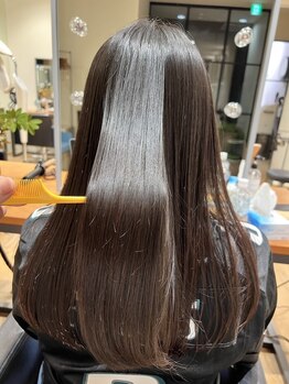 クローゼット 新宿(closet)の写真/「寝ぐせ直しに時間かからない!」と驚きの声多数♪ 《closet 新宿》の髪質改善で快適な毎日へ◎