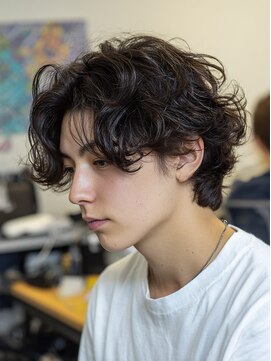 フェノメノン 豊田店(PHENOMENON) メンズ/ショートウルフ/パーマ