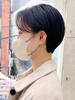 ニコ トウキョウ(nico TOKYO)&nbsp;20代30代前髪なしショートハンサムショート丸みショートレイヤー