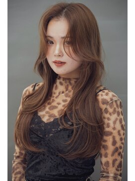 【AMI】 透明感ブラウンカラーxナチュラルレイヤーカット