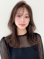 アグノス 青山(Agnos) ミディアムレイヤーカット20代30代40代◎艶感前髪うる艶髪