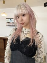 ペレ 梅田(PELE)&nbsp;着物ヘア/大人ガーリー/ダークアッシュ/似合わせカット/大阪梅田