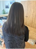 柔らかレイヤー×アッシュベージュ