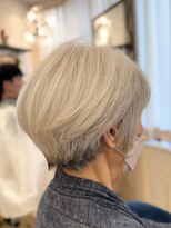 シュヴー 築地(CHEVEUX)&nbsp;丸みショート/ショートボブ/40代/50代/60代/