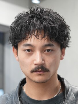 フィフス 渋谷(fifth) 渋谷アクティブショート緩めルーズショートパーマビジネスヘア