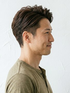 と和 巣鴨 清潔感◎爽やかツーブロックアップバングショート