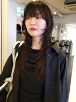 マカロニコースト(macaroni coast)&nbsp;くびれありのロングレイヤー ハッシュカット