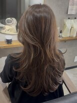 エトワ 中央店(etoi)&nbsp;大分韓国かき上げレイヤーカット大人レイヤー顔まわりレイヤー