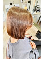 ビーズ ノイ(BEE´Z ＮＥＵ)&nbsp;デザインカラー髪質改善ストレートカラー9.14