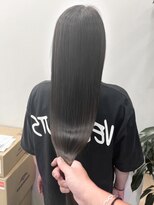 ミラ 新宿(MILA)&nbsp;グレージュカラー/韓国/黒髪/レイヤー/髪質改善/縮毛矯正/
