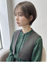 ディアー 生駒店(Dear) 大人ショートボブ丸みショートカットマッシュショート前髪あり