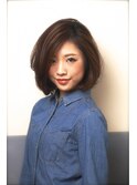 大人かわいい☆ナチュラルボブ
