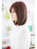 ミック ヘアアンドビューティー 大山店(miq  Hair&Beauty)&nbsp;ピンクカラーの♪ツヤ感ラブセミディa