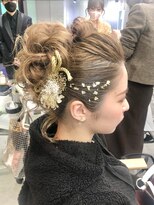 ゼスト クレス(ZEST Cres)&nbsp;成人式ヘアセット【立川 ZEST CRES 吉岡俊】