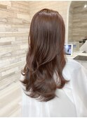ロングレイヤースタイル
