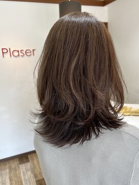 美容室 プラセル(Plaser) 簡単スタイリング♪くびれヘア