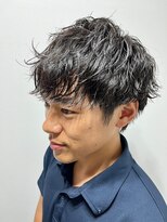 ニアウ 太田店(Niau)&nbsp;ツイストスパイラルパーママッシュメンズパーマ波巻きパーマ