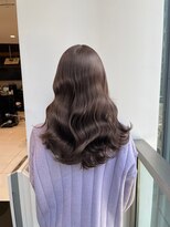 キュア 表参道(CURE)&nbsp;黒髪/グレージュカラー/ココアベージュ/ヘルシーロング[表参道]