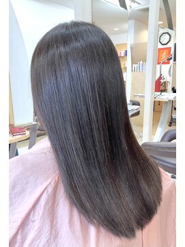 カットハウス はさみの部屋 セミロング/メテオトリートメント/髪質改善/ショコラブラウン