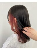 チラ見え！イヤリングカラー☆