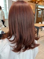 グランデュール 静岡インター通り店(GRANDEUR)&nbsp;ピンクベージュカラー/ミディボブ