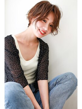 ラフィスヘアー ハブン 川崎店(La fith hair habun) 【La fith】大人かわいい×丸みショート