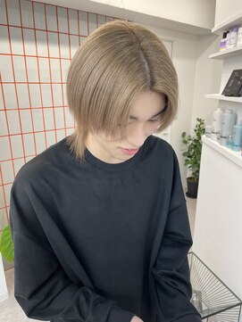 ペレ 渋谷(PELE) 切りっぱなしボブ/エアリーロング/美髪/ピンクブラウン/渋谷