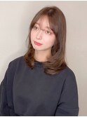 レイヤーカット/オリーブベージュ/髪質改善/韓国ヘア/MANAMI