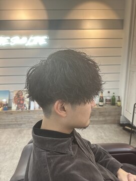 スウェル 船橋店(Swell) ダークアッシュ/アッシュブラック/カルマパーマ/ベリーショート2