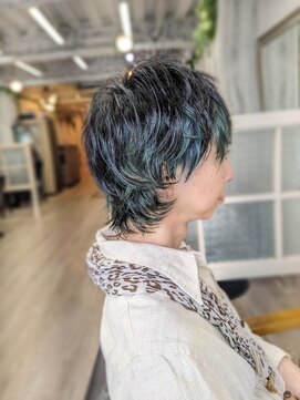 プレジール (Plaisir) メンズライクウルフカット　３０代４０代５０代６０代　白髪染め