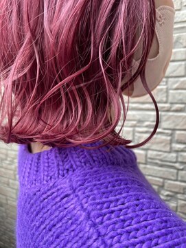 ルミヘアー 金沢駅西口店(Lumi hair) ボブ×ダブルカラー