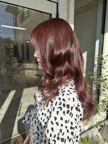 ヘアー アトリエ アンジー(Hair Atelier Angee)&nbsp;チェリーレッドカラー