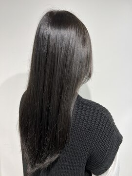 ギンザ ル グラン(JEAN CLAUDE BIGUINE GINZA Le Grand) うるツヤブルーブラック　髪質改善/ゼロテクカラー