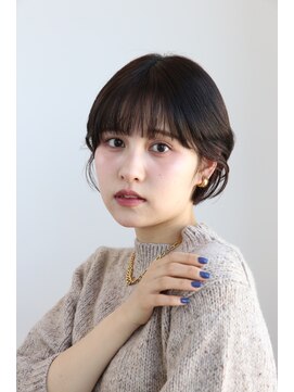 エクリ シセイドウ 麻布十番店(equri×SHISEIDO) 丸みショート