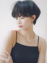 センスヘア(SENSE Hair) マッシュショート/耳掛けショート/黒髪/小顔カット