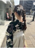 ポニーテールアレンジ