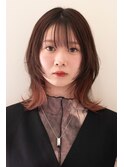 【個性的】ウルフメインナーカラー