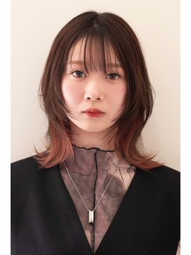 たさわ堂 【個性的】ウルフメインナーカラー