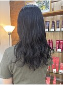 ロング×ニュアンスパーマ