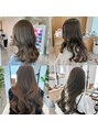 カッツ 駅家店(CUT S) ブリーチしなくても透明感たっぷり！韓国風レイヤーで大人ヘア◎