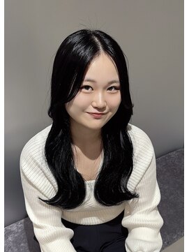 アルーシェウィズスカイ 原宿(Alushe with Sky) 韓国ワンホンレイヤー/韓国風ヘア/ダブルカラー/ケアブリーチ