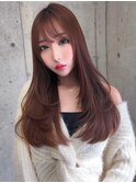 髪質改善/レイヤーカット/顔周りカット/前髪/韓国/ダブルカラー