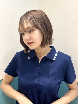 ロンド レグリーズ 立川(Lond leglise) くびれヘア/顔周り/韓国/ボブ/レイヤーカット/前髪/カラー/立川