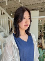 グリーン(green)&nbsp;カノ:赤みを抑えたグレーアッシュ