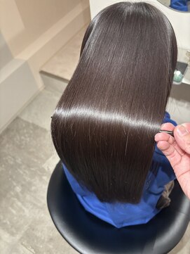 【髪質改善】美髪トリートメント/ネイビーブルー