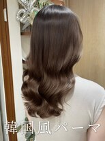アミー 銀座(Ammy)&nbsp;#韓国風パーマ #コテ巻き風パーマ #ロングパーマ #パーマ