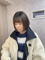 キラーナセンダイ(KiRANA SENDAI)&nbsp;コンパクトボブ×グレージュ