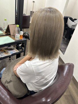 ライフ 星田店(Lyfe) ブリーチ毛対応艶感アップ髪質改善トリートメントボブ美髪_446
