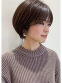 【30代40代50代】大人女性大人気丸みショート/小顔/豊中