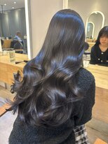 ジーナ 渋谷駅前(Zina) 【就活・転職・実習の方】地毛風ブラック×韓国風コテ巻き